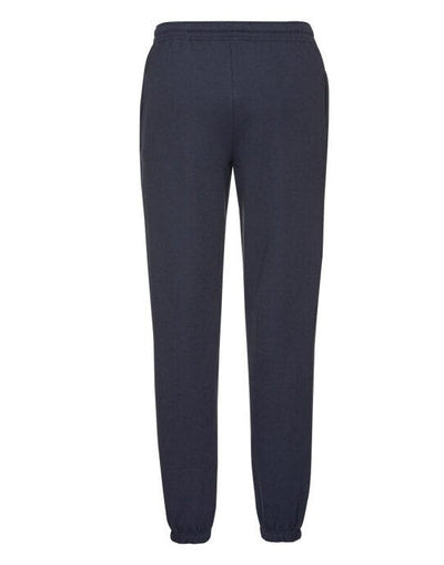 Fruit Of The Loom 64026 FOTL Mens Classic Elastic Cuff Jog Pants - Deep Navy