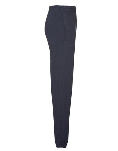 Fruit Of The Loom 64026 FOTL Mens Classic Elastic Cuff Jog Pants - Deep Navy