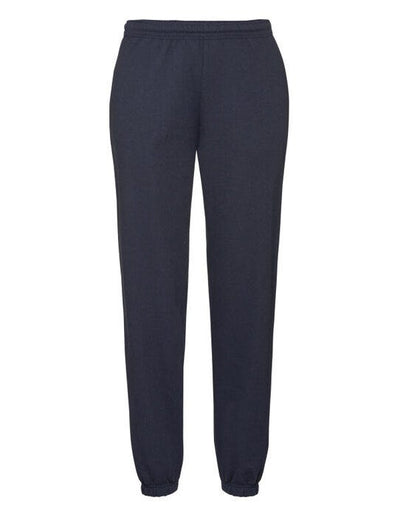 Fruit Of The Loom 64026 FOTL Mens Classic Elastic Cuff Jog Pants - Deep Navy