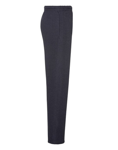 Fruit Of The Loom 64032 FOTL Mens Classic Open Hem Jog Pants - Deep Navy