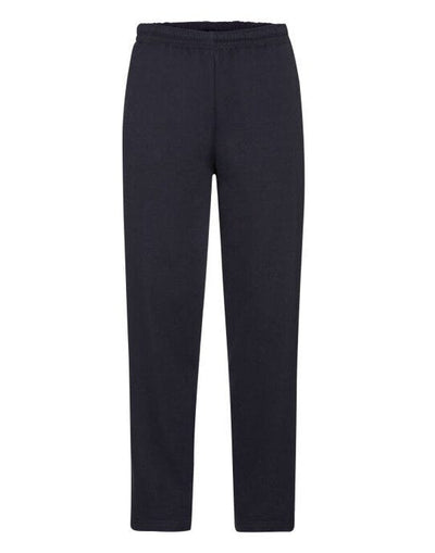 Fruit Of The Loom 64032 FOTL Mens Classic Open Hem Jog Pants - Deep Navy