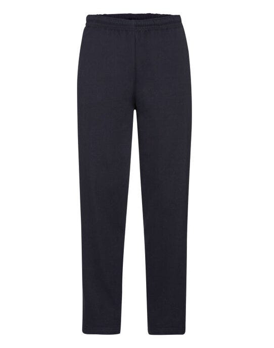 Fruit Of The Loom 64032 FOTL Mens Classic Open Hem Jog Pants - Deep Navy