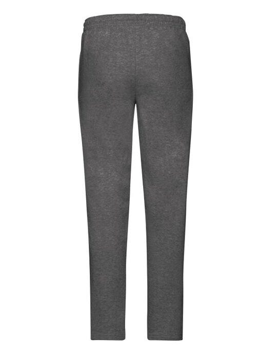 Fruit Of The Loom 64032 FOTL Mens Classic Open Hem Jog Pants - Dark Heather
