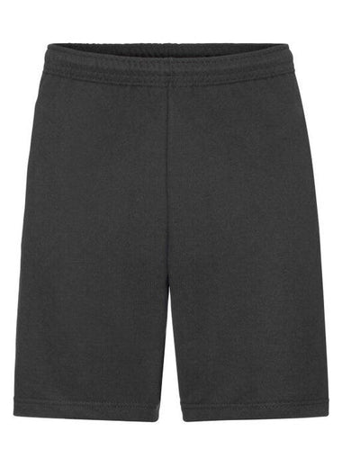 Fruit Of The Loom 64036 FOTL Men's Lightweight Shorts - Black