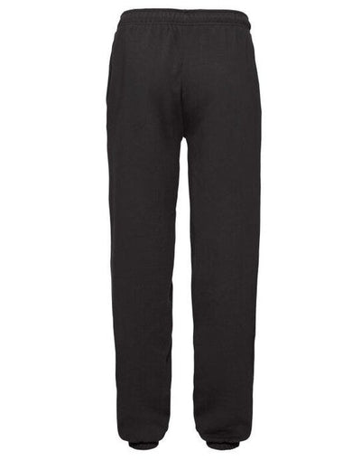 Fruit Of The Loom 64040 FOTL Mens Premium Elastic Cuff Jog Pants - Black
