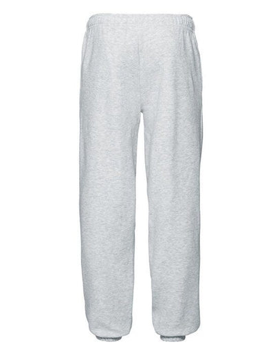 Fruit Of The Loom 64040 FOTL Mens Premium Elastic Cuff Jog Pants - Heather Grey