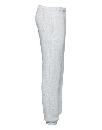 Fruit Of The Loom 64040 FOTL Mens Premium Elastic Cuff Jog Pants - Heather Grey