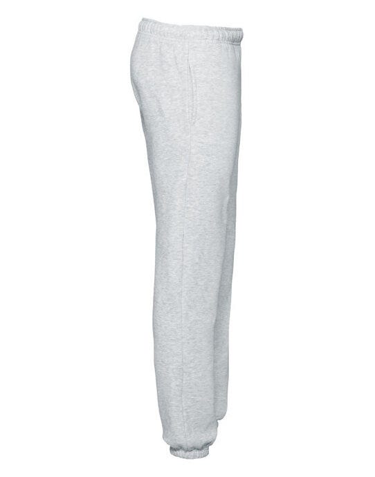 Fruit Of The Loom 64040 FOTL Mens Premium Elastic Cuff Jog Pants - Heather Grey