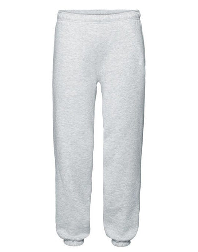 Fruit Of The Loom 64040 FOTL Mens Premium Elastic Cuff Jog Pants - Heather Grey