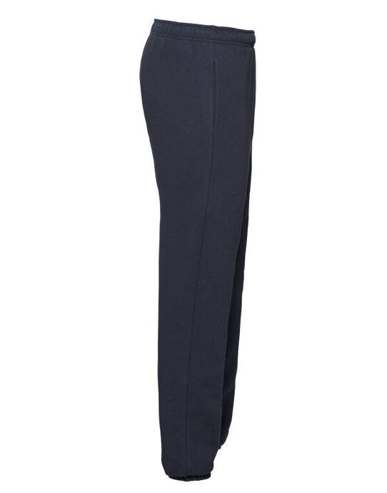 Fruit Of The Loom 64040 FOTL Mens Premium Elastic Cuff Jog Pants - Deep Navy