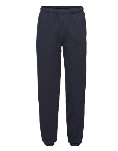 Fruit Of The Loom 64040 FOTL Mens Premium Elastic Cuff Jog Pants - Deep Navy
