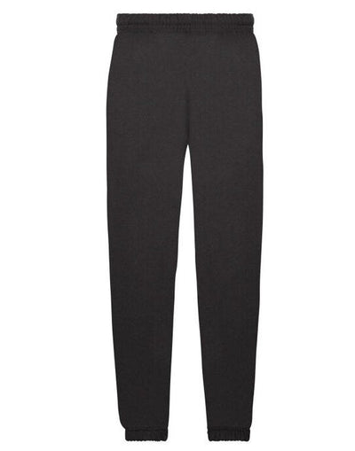 Fruit Of The Loom 64051 FOTL Kids Classic Elastic Cuff Jog Pants - Black