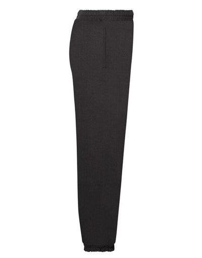 Fruit Of The Loom 64051 FOTL Kids Classic Elastic Cuff Jog Pants - Black