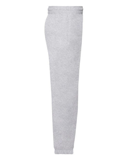 Fruit Of The Loom 64051 FOTL Kids Classic Elastic Cuff Jog Pants - Heather Grey