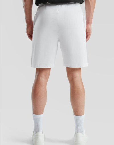 Fruit Of The Loom 64052 FOTL Iconic Jersey Shorts - White