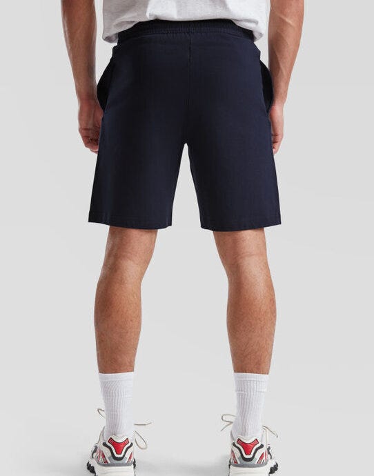 Fruit Of The Loom 64052 FOTL Iconic Jersey Shorts - Deep Navy