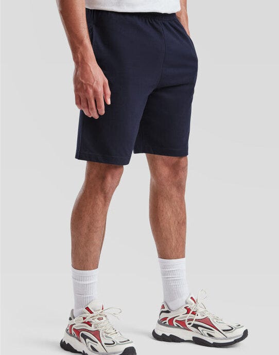 Fruit Of The Loom 64052 FOTL Iconic Jersey Shorts - Deep Navy