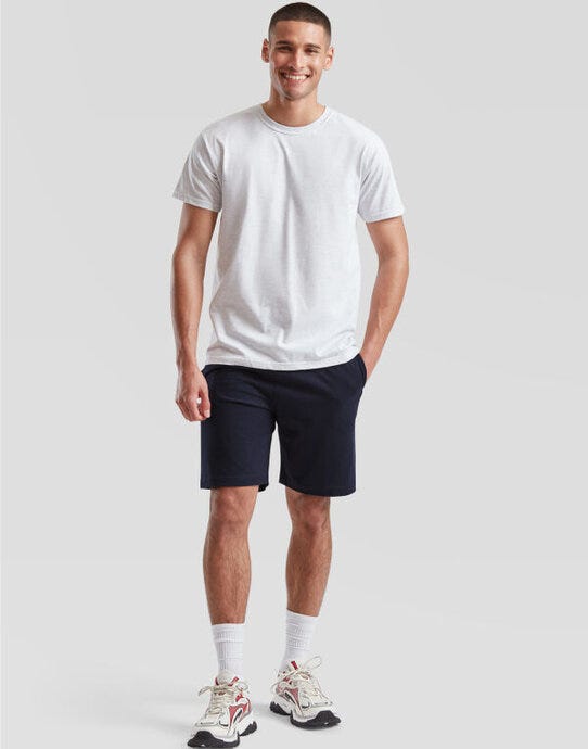 Fruit Of The Loom 64052 FOTL Iconic Jersey Shorts - Deep Navy