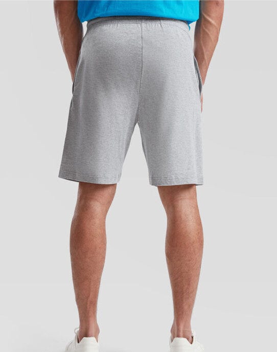 Fruit Of The Loom 64052 FOTL Iconic Jersey Shorts - Heather Grey