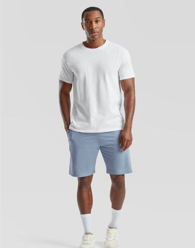 Fruit Of The Loom 64052 FOTL Iconic Jersey Shorts - Mineral Blue