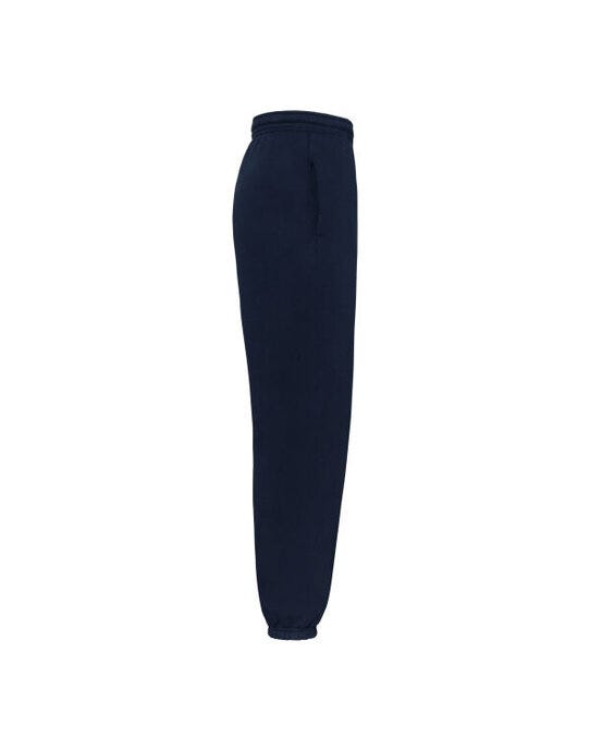 Fruit Of The Loom 64056 FOTL Iconic Premium Elasticated Cuff Jog - Deep Navy