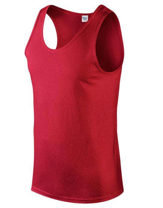 Gildan 64200 Softstyle Adult Tank Top - Red
