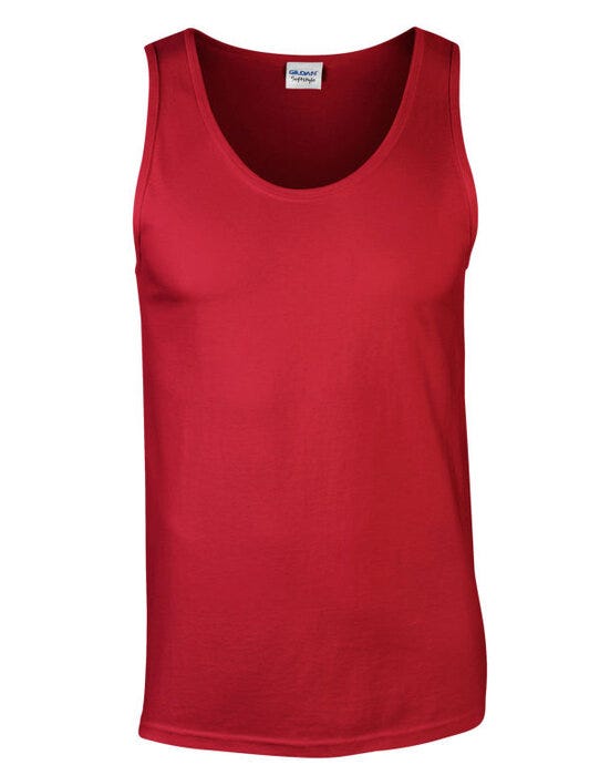 Gildan 64200 Softstyle Adult Tank Top - Red