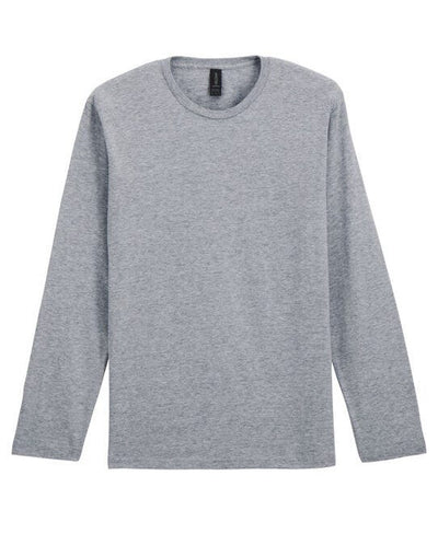 Gildan 64400 Softstyle Adult Long Sleeve Tee - Sport Grey (RS)