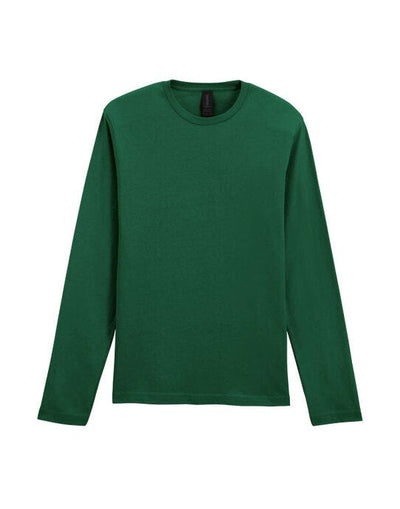 Gildan 64400 Softstyle Adult Long Sleeve Tee - Fan Dark Green