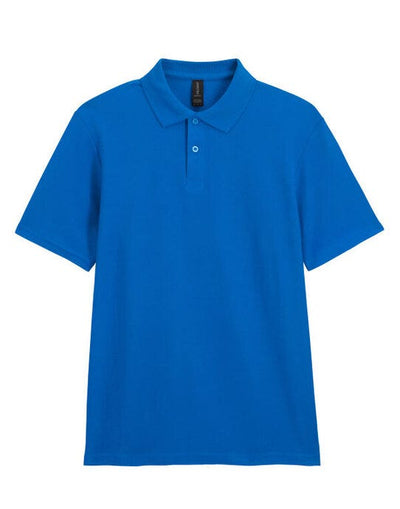 Gildan 64800 Softstyle Adult Double Pique Polo - Royal