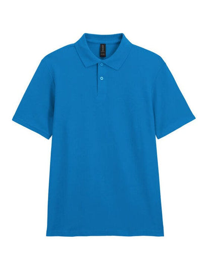 Gildan 64800 Softstyle Adult Double Pique Polo - Sapphire