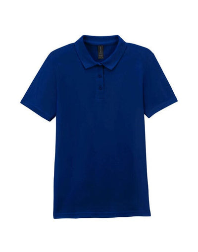 Gildan 64800L S/style Ladies Double Pique Polo - Navy Blue