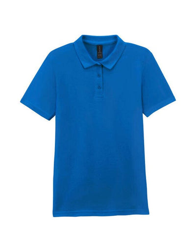 Gildan 64800L S/style Ladies Double Pique Polo - Royal