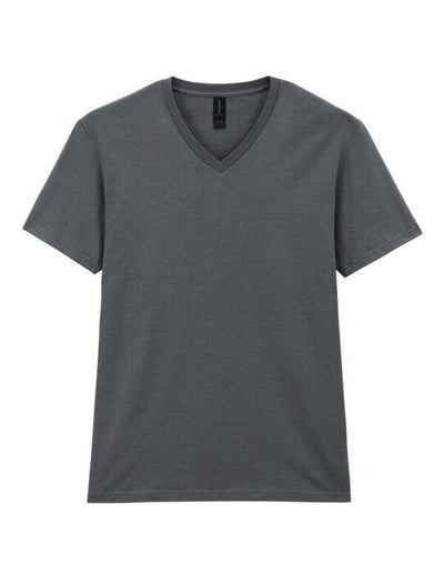 Gildan 64V00 Softstyle Adult V-Neck T-Shirt - Charcoal