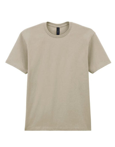 Gildan 65000 Softstyle Midweight Adult T-Shirt - Sand