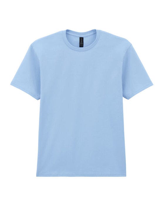 Gildan 65000 Softstyle Midweight Adult T-Shirt - Light Blue