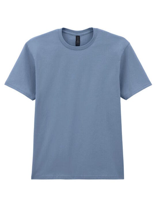 Gildan 65000 Softstyle Midweight Adult T-Shirt - Stone Blue