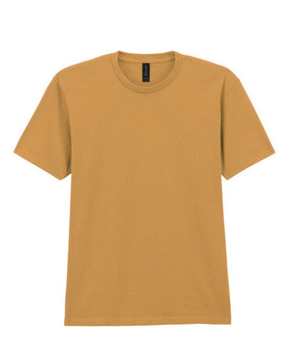 Gildan 65000 Softstyle Midweight Adult T-Shirt - Mustard