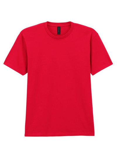 Gildan 65000 Softstyle Midweight Adult T-Shirt - Red