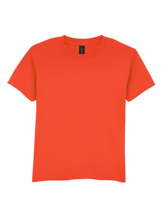 Gildan 65000B Softstyle Midweight Youth T-Shirt - Orange