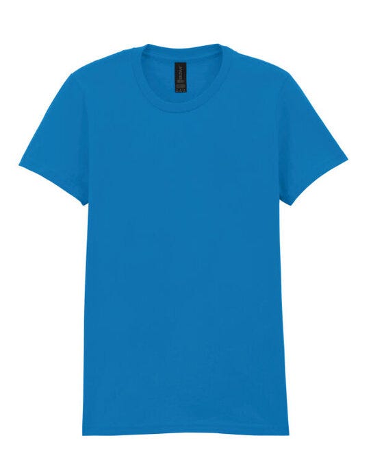 Gildan 65000L Softstyle Midweight Womens Tshirt - Sapphire