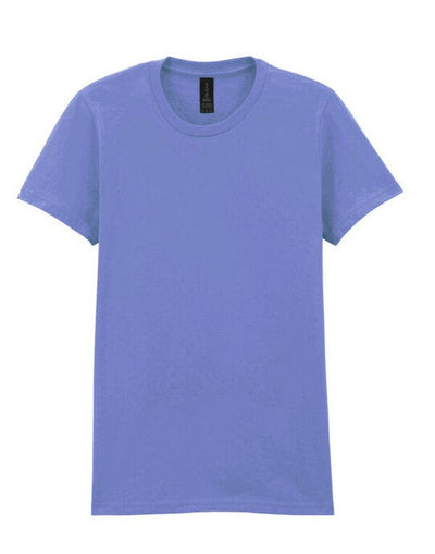 Gildan 65000L Softstyle Midweight Womens Tshirt - Violet