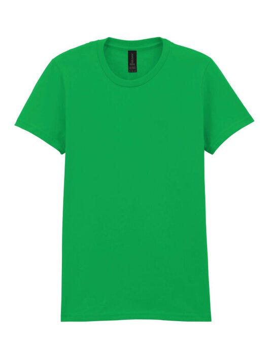 Gildan 65000L Softstyle Midweight Womens Tshirt - Irish Green