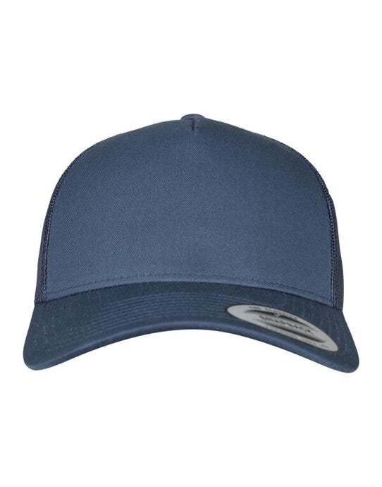 Flexfit 6506 5 Panel Retro Trucker Cap - Navy