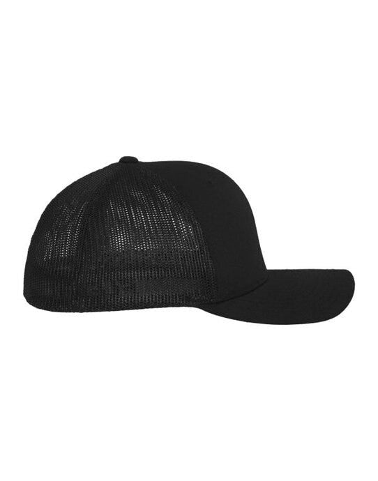 Flexfit 6511 Mesh Trucker - Black