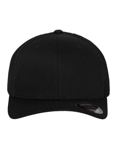 Flexfit 6511 Mesh Trucker - Black