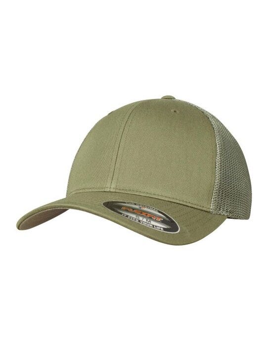 Flexfit 6511 Mesh Trucker - Buck