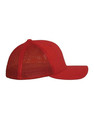 Flexfit 6511 Mesh Trucker - Red