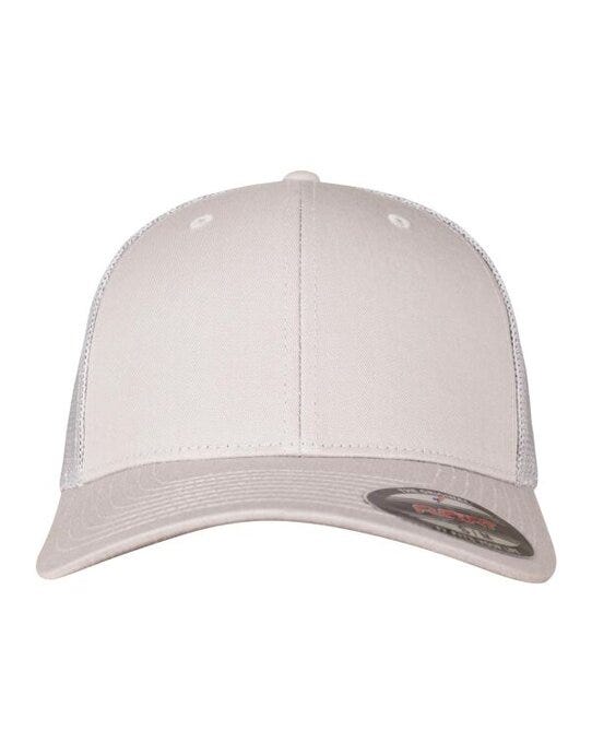 Flexfit 6511 Mesh Trucker - Silver