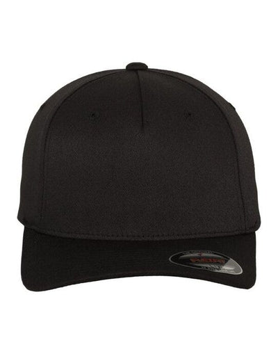 Flexfit 6560 5 Panel Cap - Black